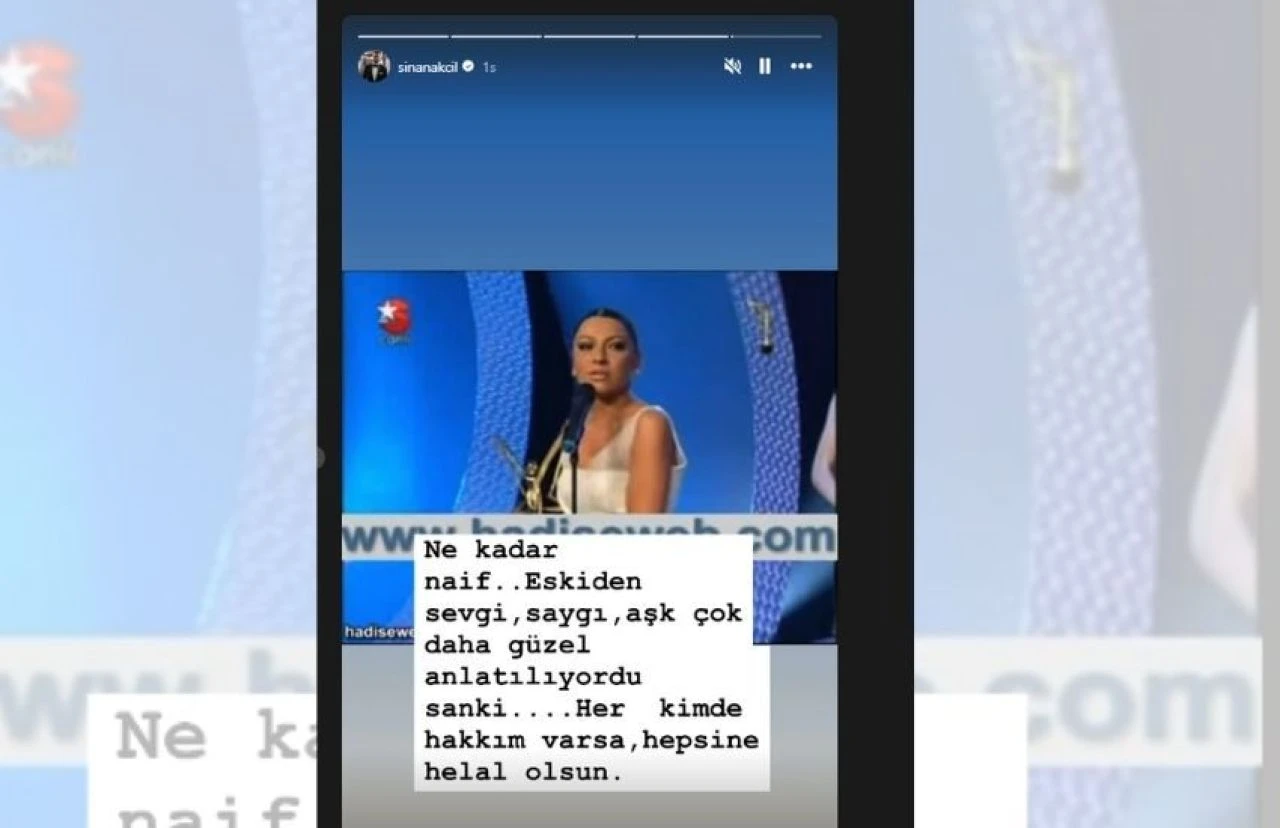 Sinan Akçıl'dan Hadise'ye mesaj! Eurovision zamanını hatırlattı