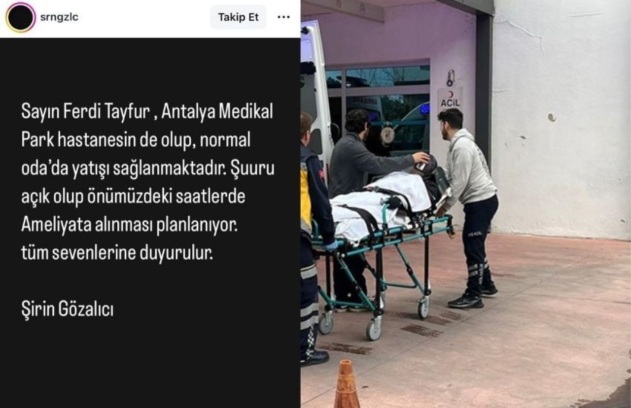 Yeğeninden Ferdi Tayfur'un son sağlık durumuna ilişkin açıklama: Ameliyata alınacak - 1. Resim