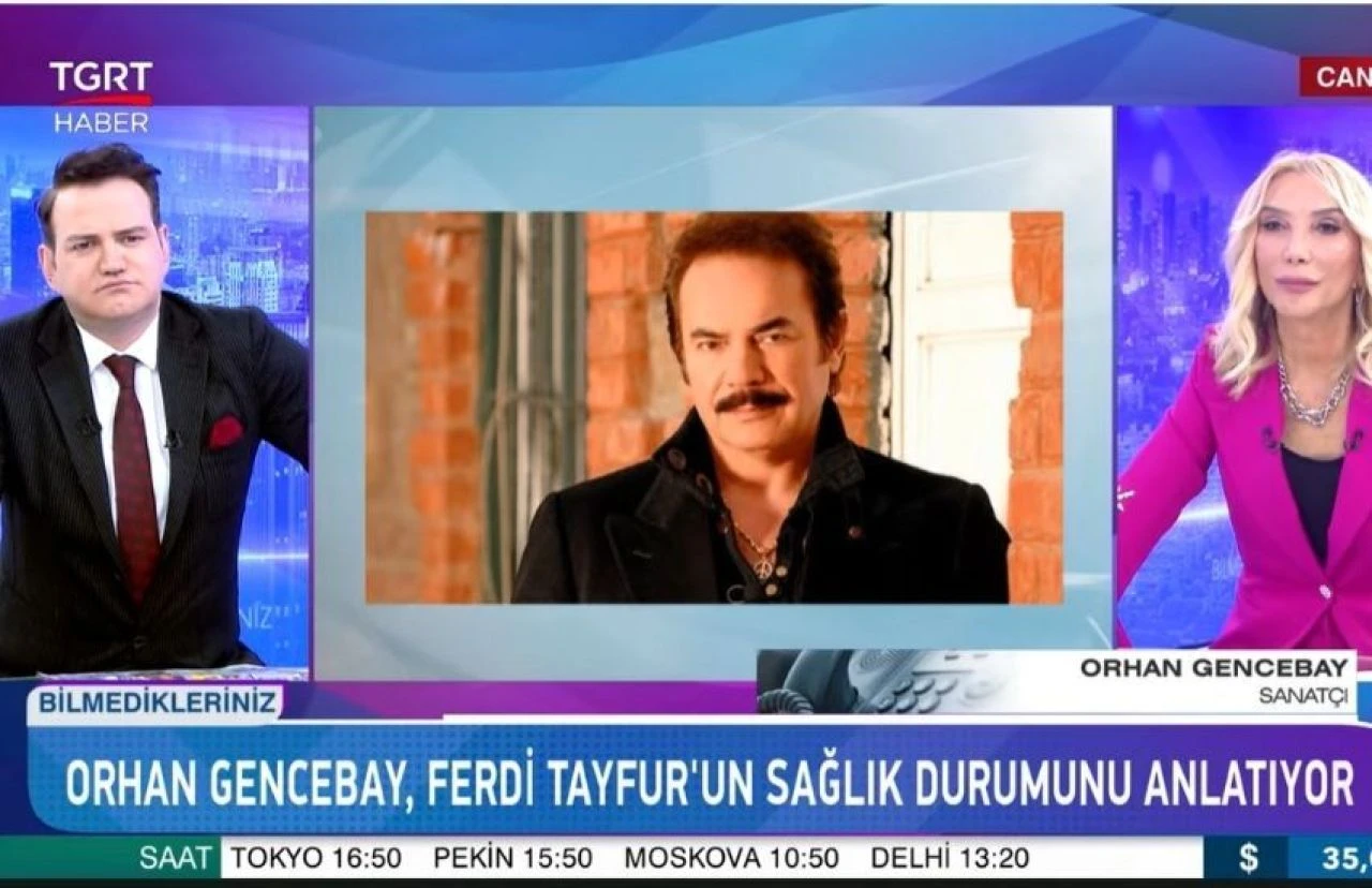 Orhan Gencebay, TGRT Haber canlı yayınında Ferdi Tayfur'un son sağlık durumunu anlattı! En merak edilen soruya ilk kez cevap verdi - 1. Resim
