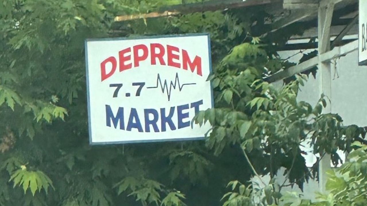 Hatay&#039;da bir markete verilen isim tepki çekti