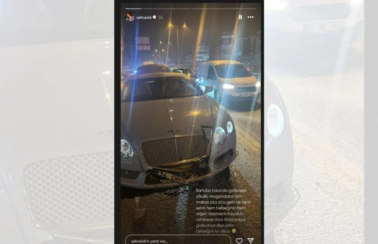 Survivor Sahra Işık kaza geçirdi! "Dua edin bebeğim iyi olsun"