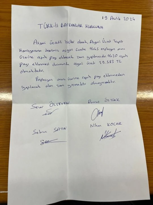 TÜRK-İŞ'in asgari ücret için talep ettiği rakam belli oldu! İşte işçilerin asgari ücret talebi - 3. Resim