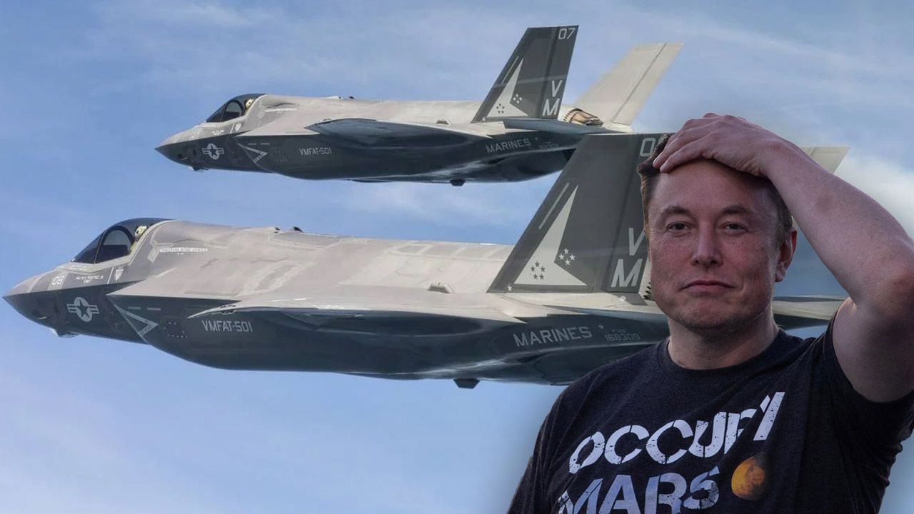 F-35 savaş uçağı ABD'yi ikiye böldü! Eski bakandan Elon Musk'a sert cevap