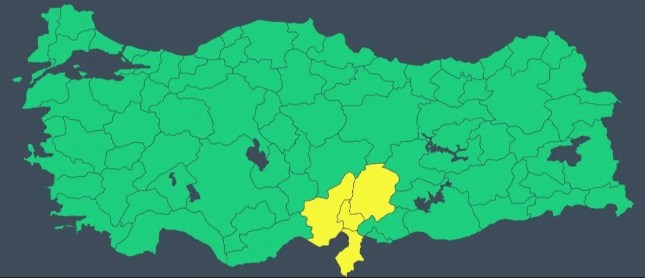 AFAD 18 ile sarı ve turuncu kodlu uyarı sonrası sahaya indi! 106 kilo yağdı 236 kişi kurtarıldı! 4 ile daha uyarı