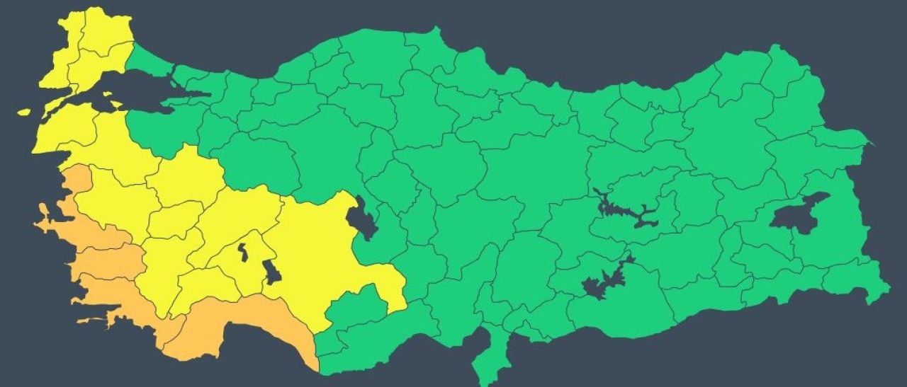 Meteoroloji'den 4 ile turuncu, 13 ile sarı kod: Yurdun yarısını etkisi altına alacak! Hava durumuna bakmadan plan yapmayın! - 3. Resim