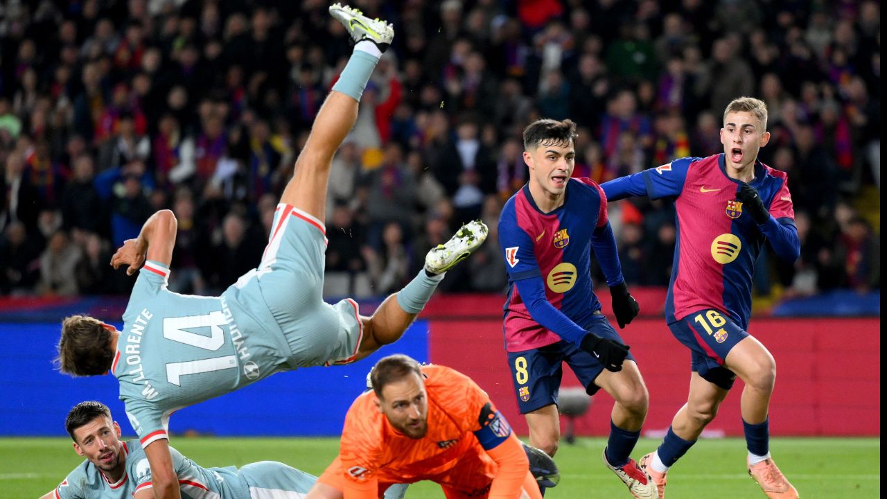 Atletico, Barcelona&#039;yı deplasmanda 18 yıl sonra yıktı! Zafer golü 90+6&#039;da eski Trabzonsporlu yıldızdan