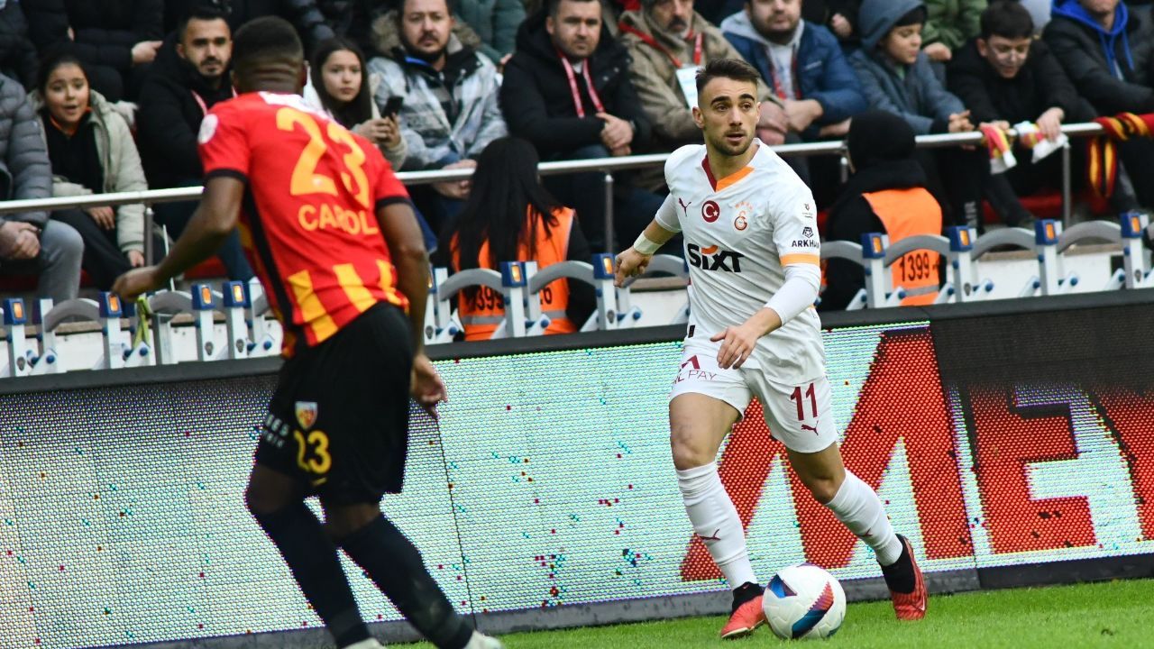 Kayserispor Galatasaray maçı kaç kaç bitti? Liderden farklı galibiyet