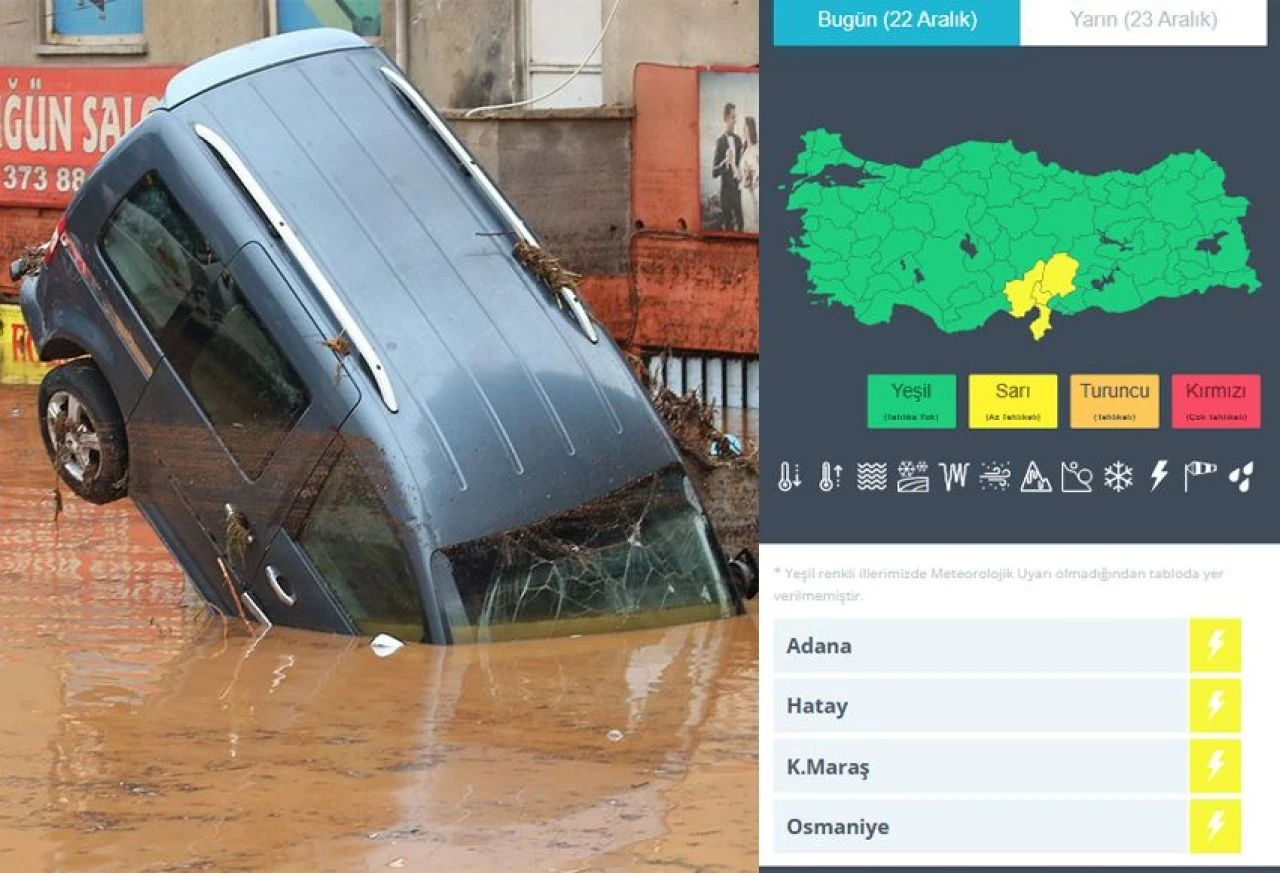 Yağmur, kar ve soğuk | Kara kış başladı! 4 il için sarı kodlu uyarı (22 Aralık hava durumu) - 2. Resim