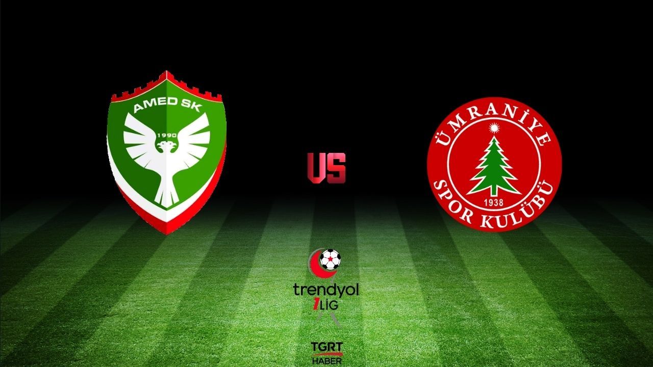 Amedspor – Ümraniyespor maçının hangi kanalda olduğu belli oldu! 20.00&#039;de başlayacak