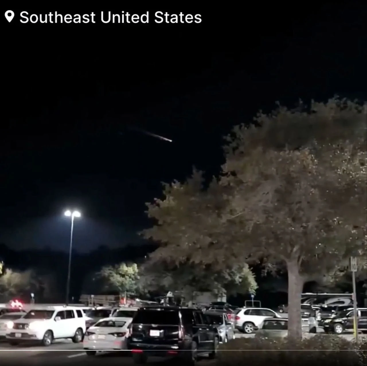 Gökyüzündeki ateş topunu gören telefonuna sarıldı, sebebi Çin çıktı