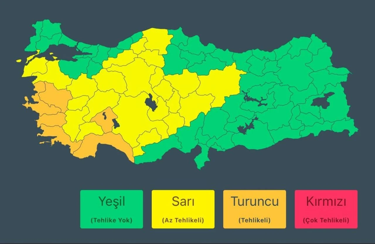Yarın yağmur yağacak mı? AFAD iki büyük ilde turuncu kodlu tehlike uyarısı verdi