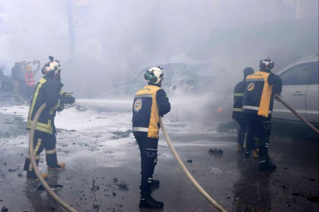 Münbiç'te tünellerde saklanan teröristlerden bombalı saldırı: Ölü ve yaralılar var - 2. Resim