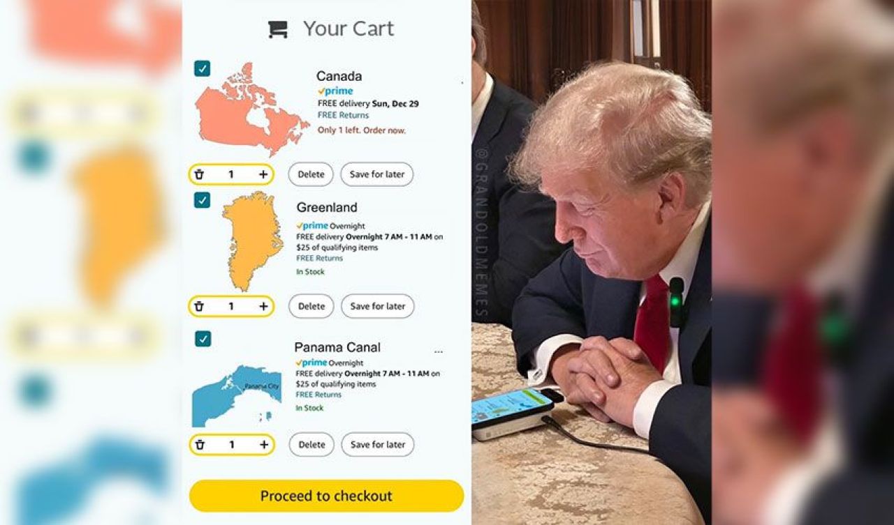 Donald Trump'tan çok konuşulacak hareket! Gözünü diktiği ülkeleri alışveriş sepetine ekledi - 1. Resim