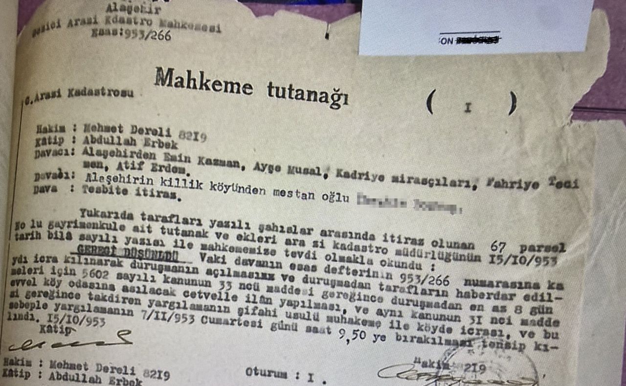 Tam 71 yıl sürdü! Davayı açan mağdur öldü, 30'dan fazla hakim değişti! Türkiye'nin en uzun süren tapu davası - 2. Resim