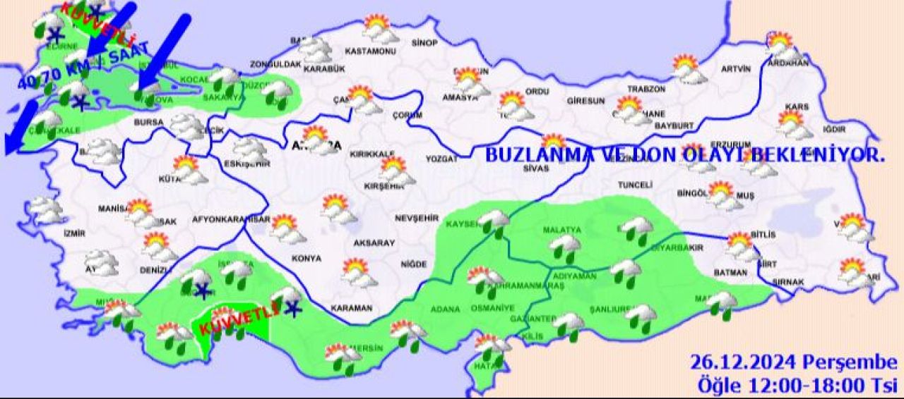 Meteoroloji'den İstanbul dahil 5 ilde fırtına alarmı: 70 kilometre hızla geliyor! Saatlerce sürecek - 2. Resim