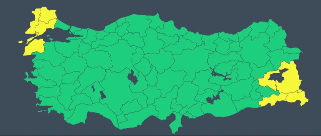 İstanbul'a sel uyarısı! Meteoroloji 8 ili sarıya boyadı: Çok dikkatli olun! - 4. Resim