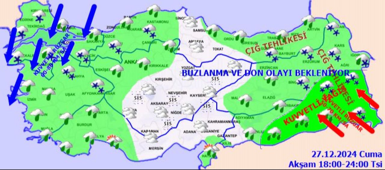 İstanbul'a sel uyarısı! Meteoroloji 8 ili sarıya boyadı: Çok dikkatli olun! - 3. Resim