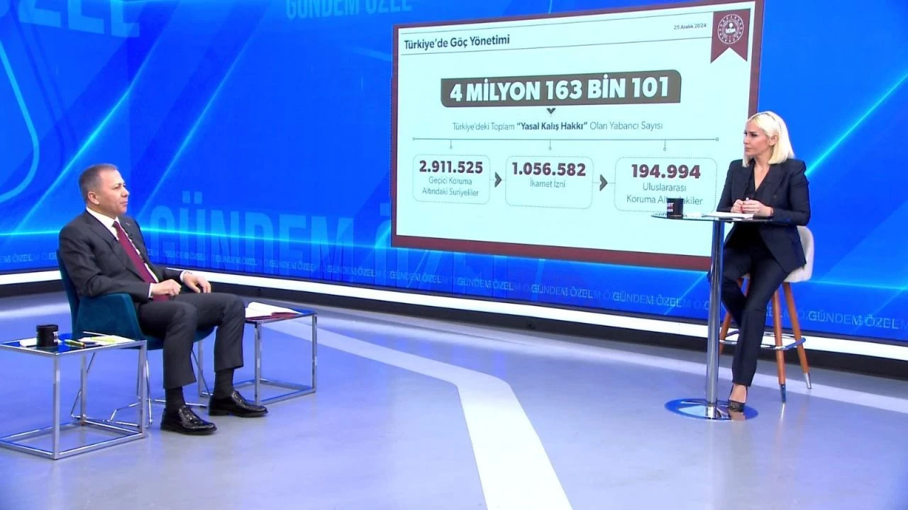 Öncü göçmen modeli nasıl işleyecek? Bakan Yerlikaya canlı yayında detayları tek tek açıkladı - 1. Resim