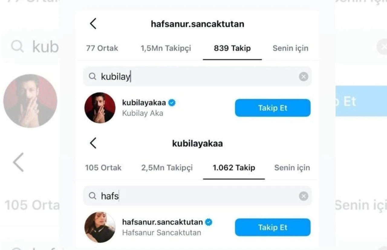 Hafsanur Sancaktutan ile Kubilay Aka ayrılığı 3 gün sürdü! - 1. Resim