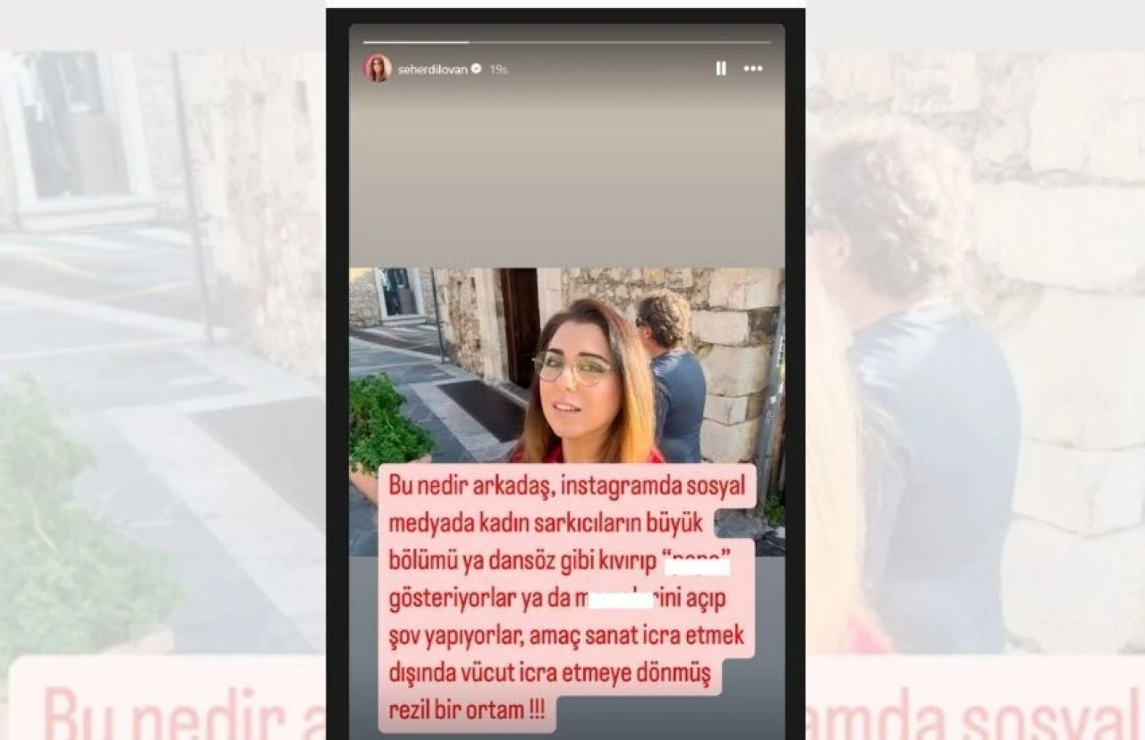 Seher Dilovan kadın şarkıcılara öfke kustu! "Rezil bir ortam" - 1. Resim