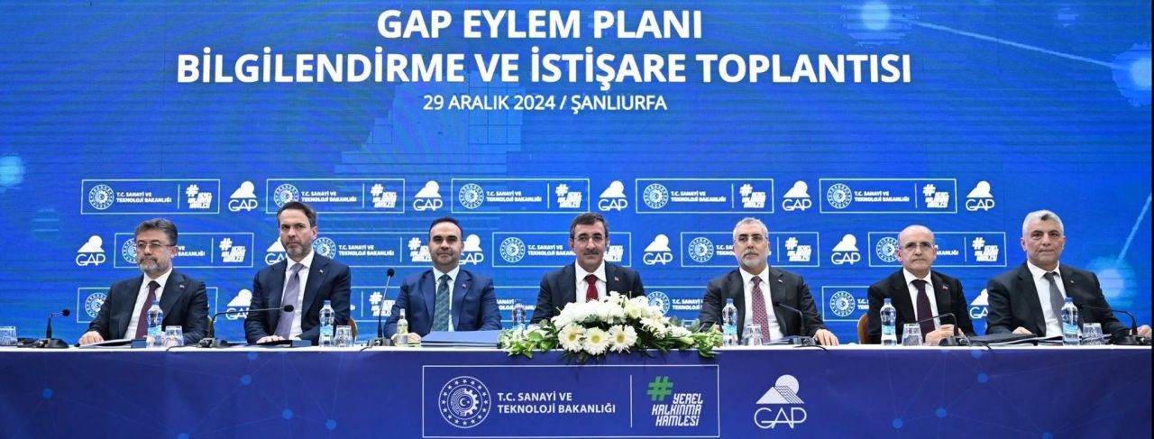 GAP eylem planı belli oldu! Cumhurbaşkanı Yardımcısı Cevdet Yılmaz açıkladı: 570 bin kişi istihdam fırsatı - 1. Resim