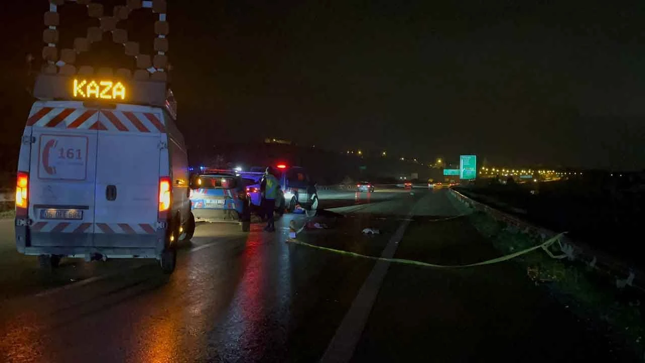 Otobanda feci ölüm: Yolun karşısına geçmek isterken tırın altında kaldı