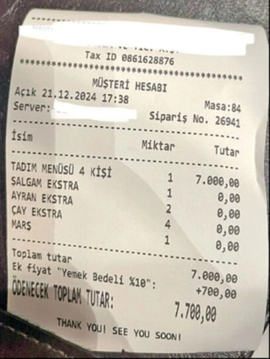 Restoranlarda 'zorunlu bahşiş' uygulaması çileden çıkardı: Vatandaşa 'şikayet edin' uyarısı! - 2. Resim