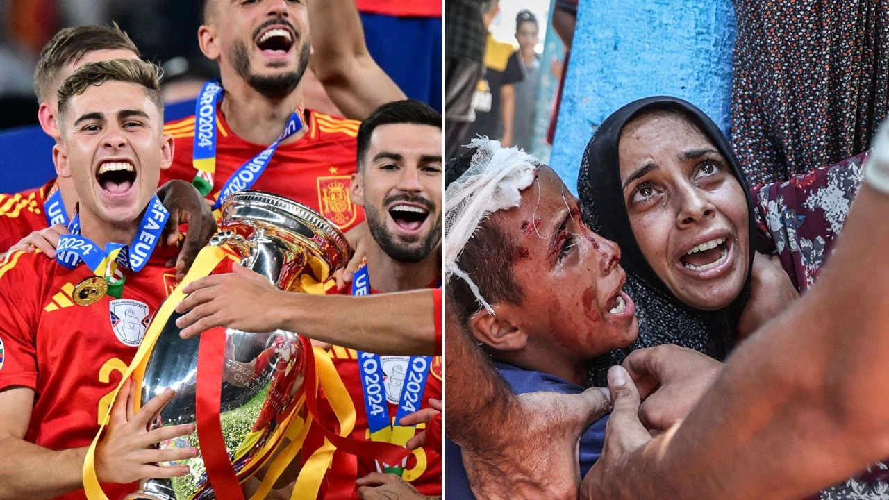 Dünyanın iki farklı yüzü: Bir yanda savaş bir yanda barış - 7. Resim