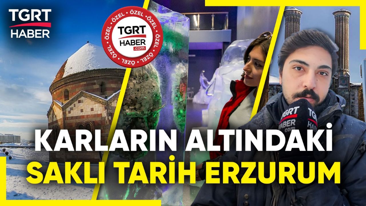 Turizm başkenti Erzurum misafirlerini bekliyor! Karlar altında saklı tarih...