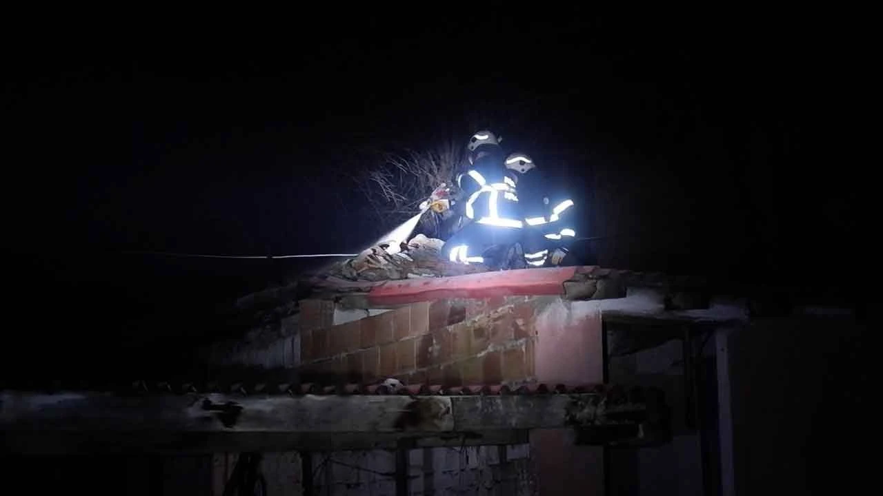 Edirne'de elektrik hattı patladı, mahalleli ayağa kalktı - 2. Resim