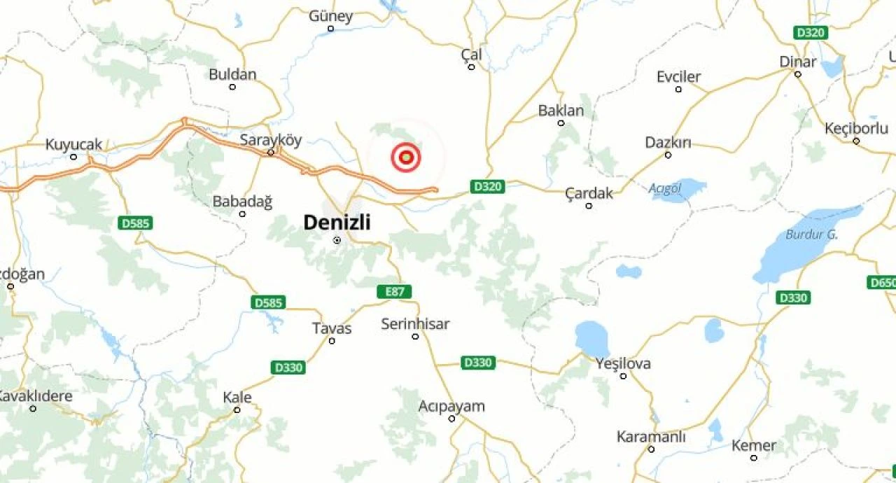 Son dakika | Yeni yıl öncesi Denizli'de korkutan deprem! - 1. Resim