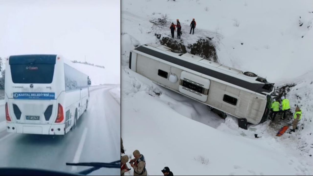 Erzincan'daki feci kazada yürek yakan detay: Kahraman şoför faciayı önlemiş - 5. Resim