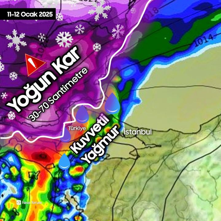 Hasreti bitiyor! İstanbul için alarmı verildi: Yoğun kar yağışı kapıda - 3. Resim