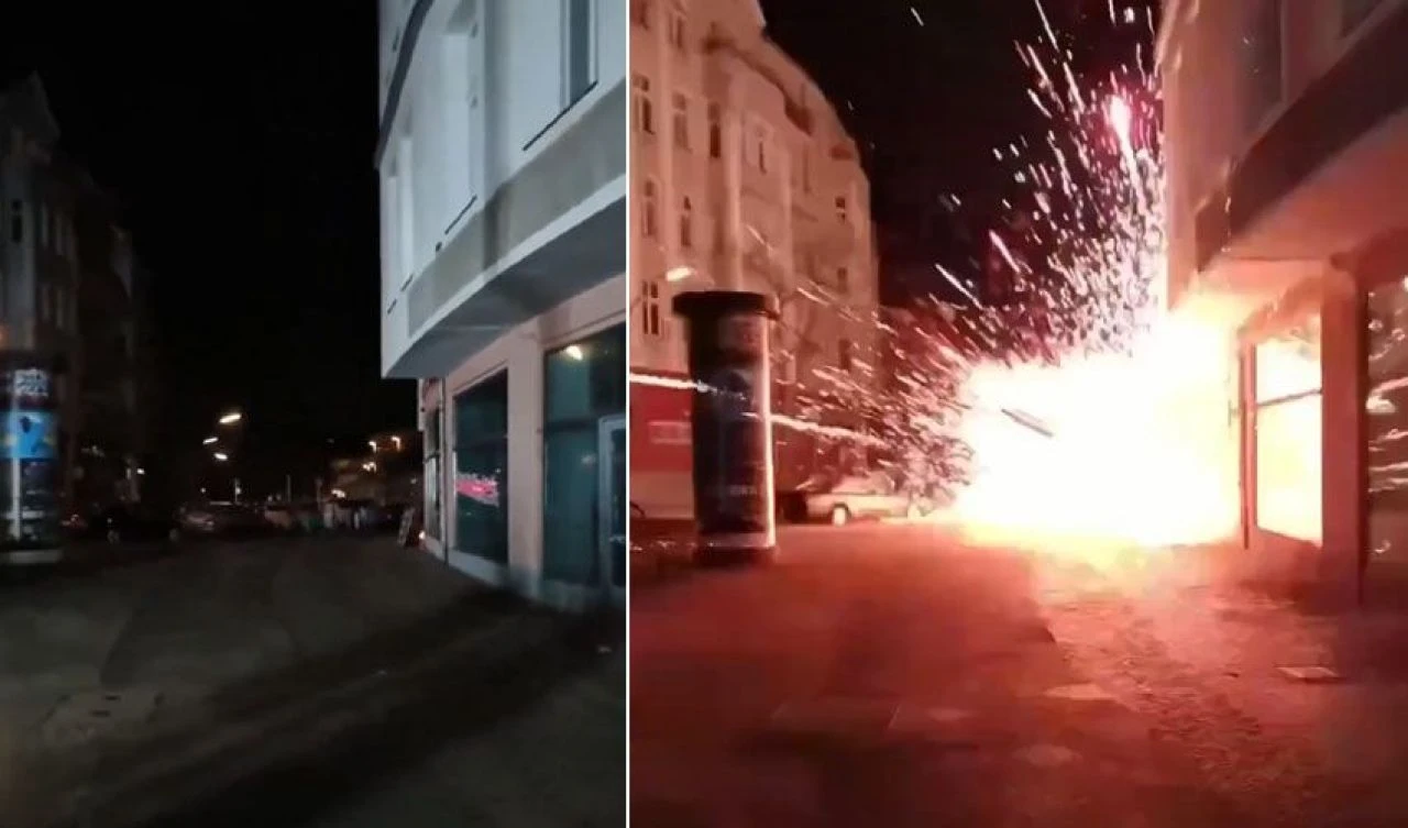 Berlin'de ev yapımı patlayıcı paniği! Çok sayıda yaralı var - 1. Resim