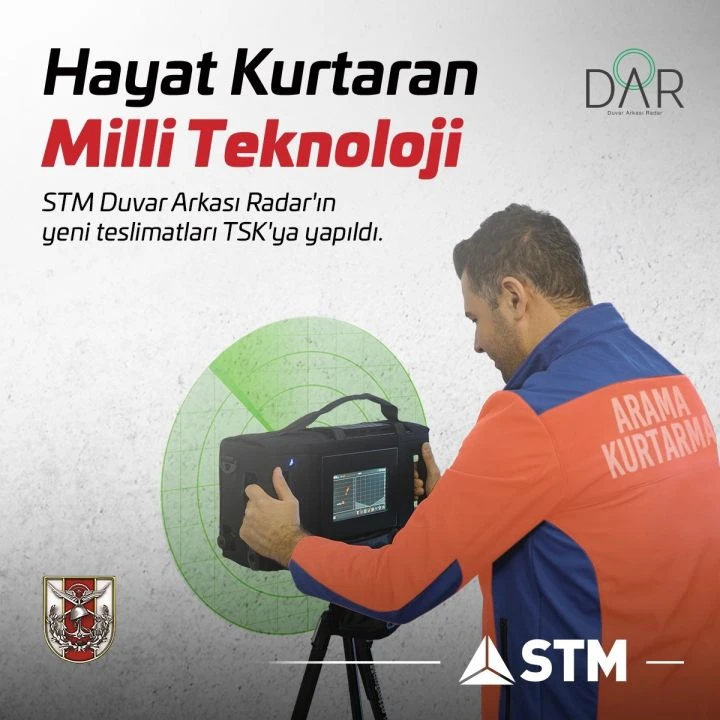 6 Şubat depremlerinde hayat kurtarmıştı! Milli teknoloji DAR, TSK envanterine giriyor - 2. Resim
