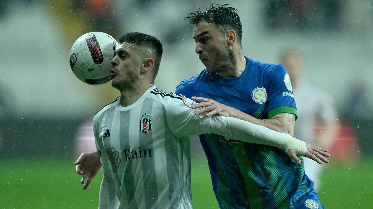 Beşiktaş'ta Çaykur Rizespor deplasmanı öncesinde sarı kart sınırındaki futbolcular - 2. Resim