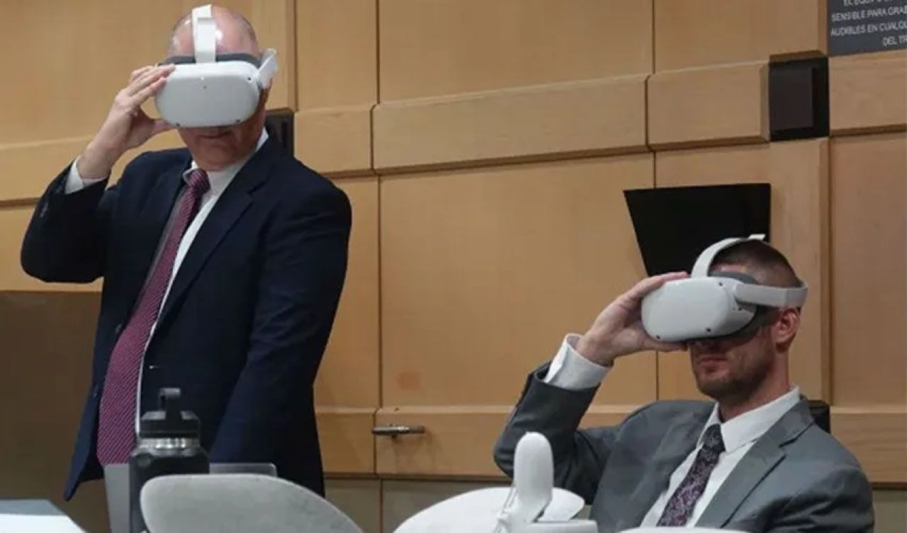 Dünyada bir ilk olarak tarihe geçti! Mahkemelerde yeni dönem - 2. Resim