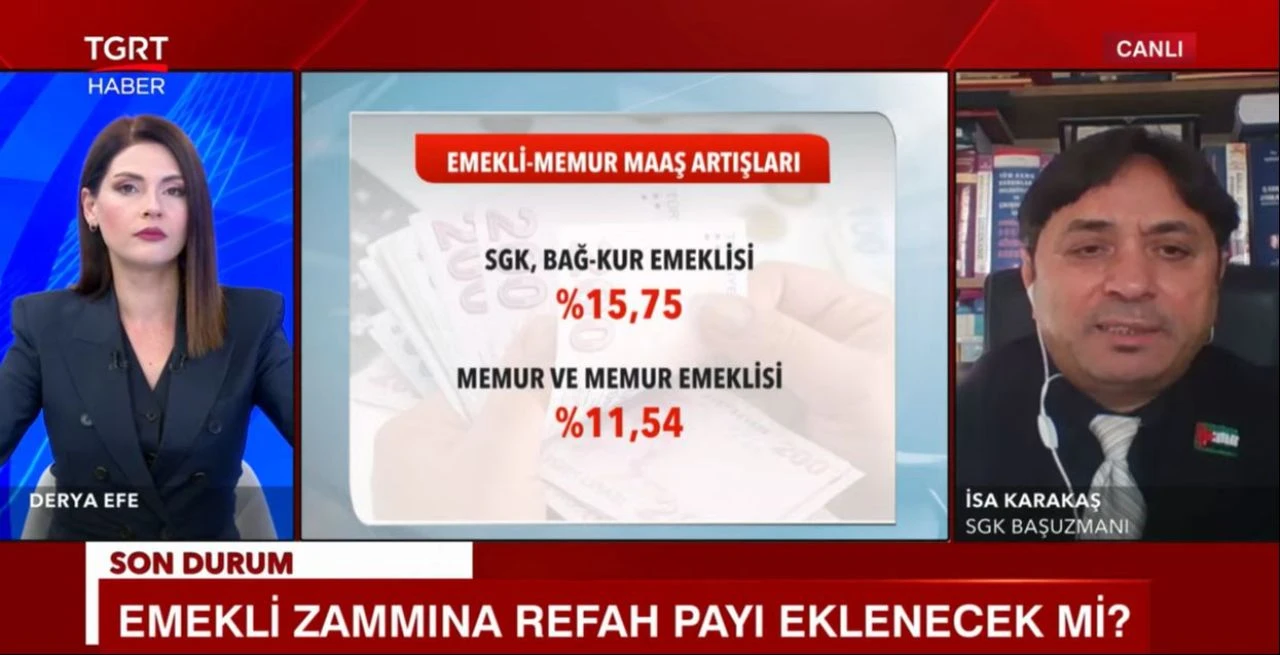 Emekli maaşlarına kritik refah payı ve seyyanen zam kulisi! İsa Karakaş Ankara'dan açıkladı: "Kesinlikle..."