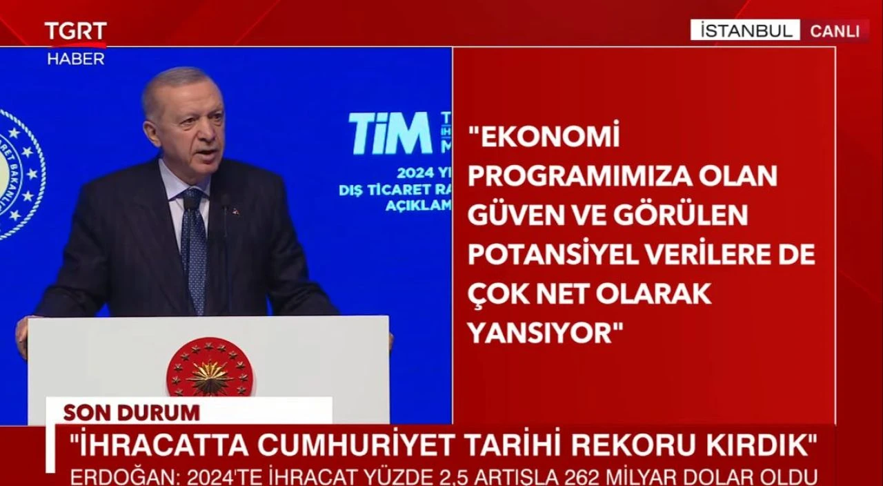 Son dakika | Cumhurbaşkanı Erdoğan ihracat rakamlarını duyurdu! 2024'te rekor kırıldı - 3. Resim