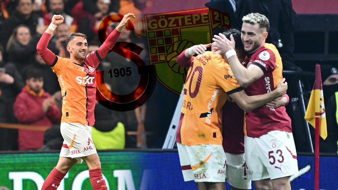 Galatasaray evinde Göztepe&#039;yi 2-1 mağlup etti!