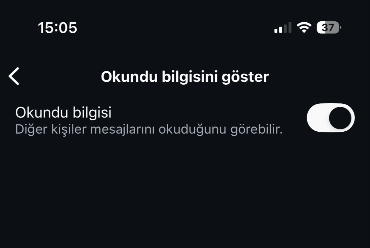 Instagram görüldü (okundu) bilgisi kapatma yöntemleri: Adım adım rehber - 3. Resim