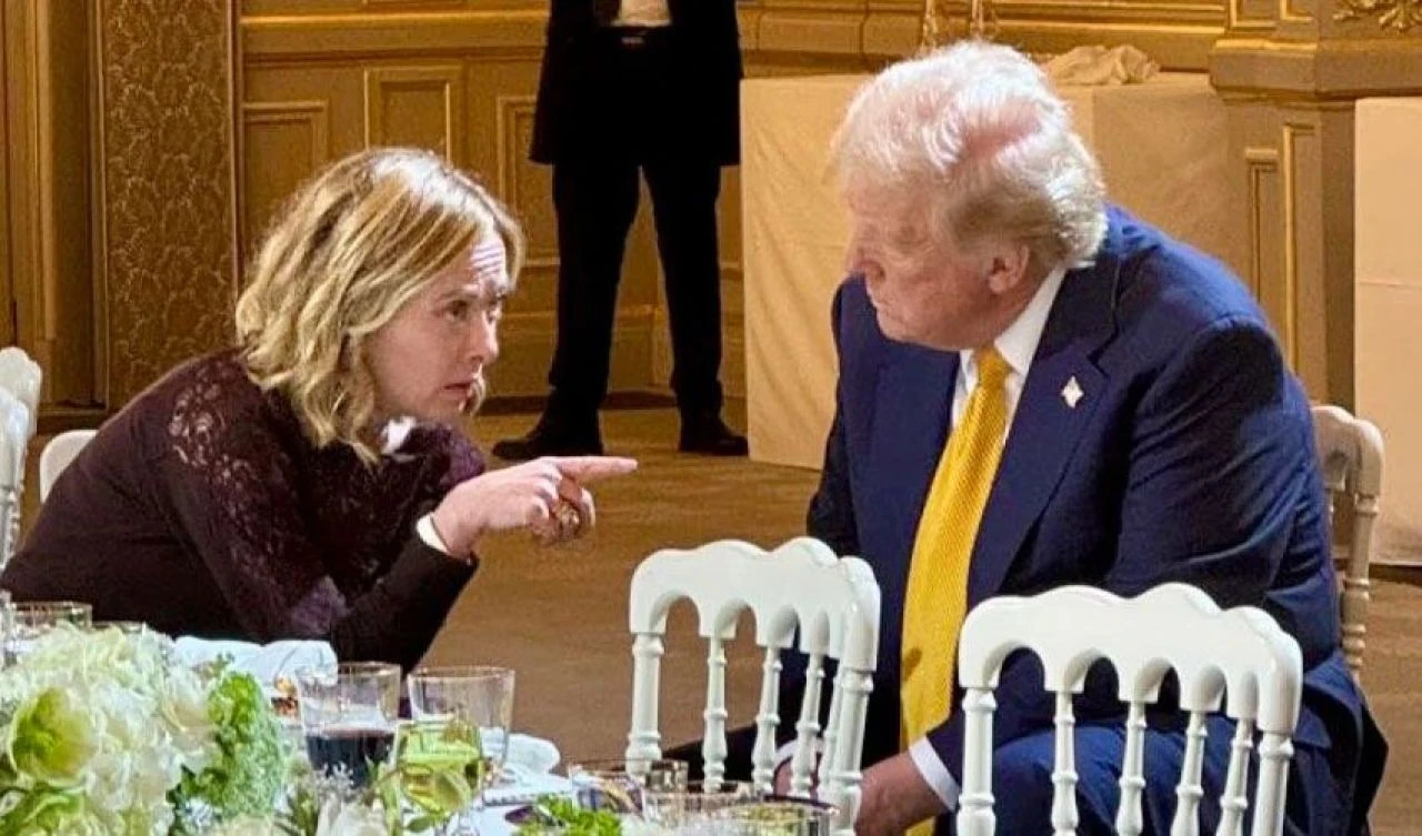Meloni ile Trump 'İran pazarlığı' için masaya oturdu! Baş başa akşam yemeğinden dikkat çeken sözler - 1. Resim