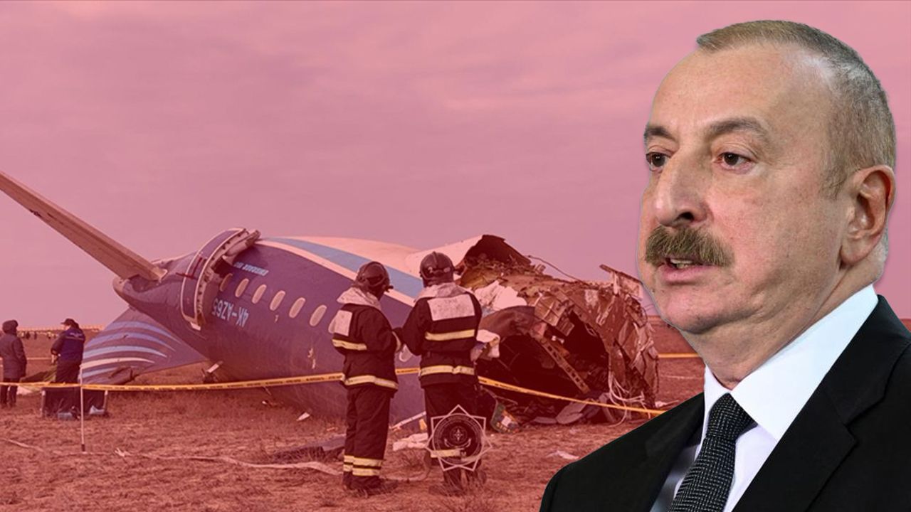 İlham Aliyev&#039;den sert AZAL uçağı açıklaması! &#039;Sorumluluk Rusya&#039;nın&#039; diyerek cezalandırma istedi