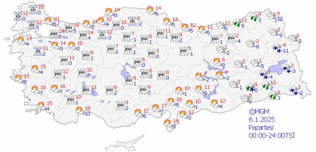 İstanbul'a önce çamur sonra kar yağacak! Meteoroloji tarih verdi | 6 Ocak hava durumu - 1. Resim