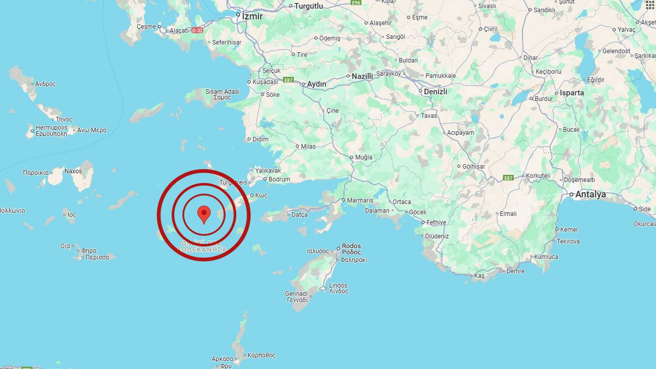 Muğla deprem ile sarsıldı! AFAD ve Kandilli verileri açıkladı - 1. Resim