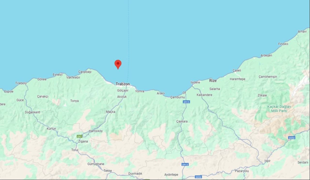 Son dakika | Trabzon'da deprem: Kandilli verileri açıkladı! - 1. Resim