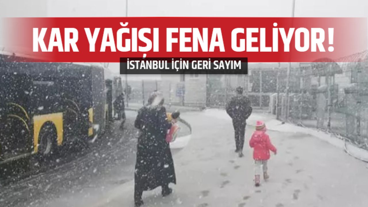 Aktüel - İstanbul'a kar yağışı için geri sayım başladı! Sıcak hava yerini bir anda Sibirya soğuklarına bırakacak!