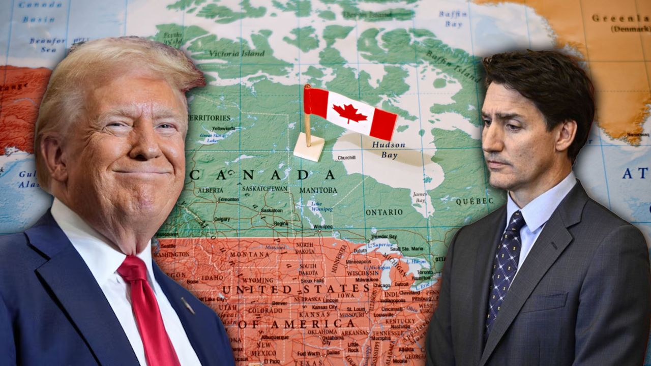 Kanada'ya göz koyan Donald Trump'tan Justin Trudeau'nun istifasının ardından dikkat çeken sözler