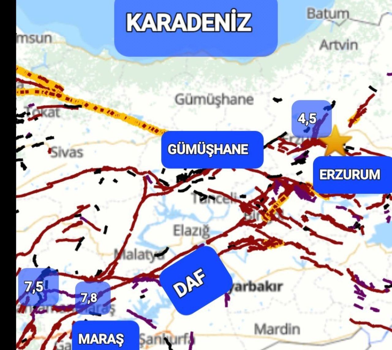 Erzurum depremi büyük paniğe neden oldu! Uzman isimden 7 büyüklüğünde deprem uyarısı geldi: O bölgeyi işaret etti - 2. Resim