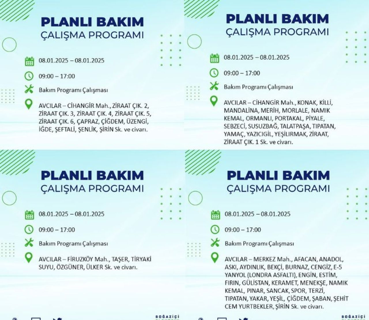 İstanbul Avcılar elektrik kesintisinin ne zaman biteceği belli oldu! BEDAŞ 8 Ocak planlı çalışma programını duyurdu - 2. Resim